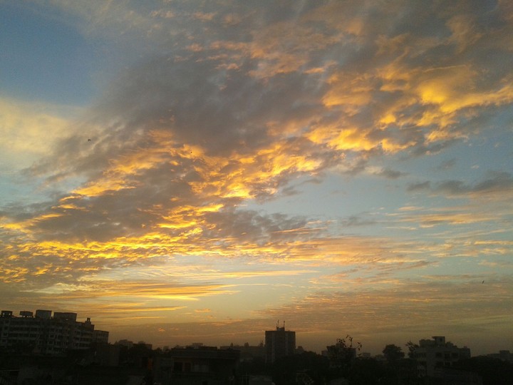 sun set