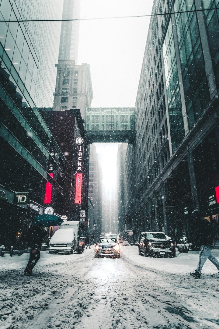 papéis de parede snow, freezing