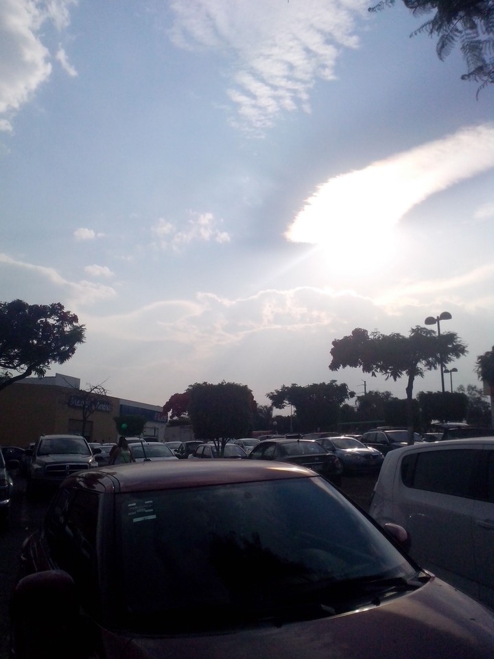 parece un meteoro