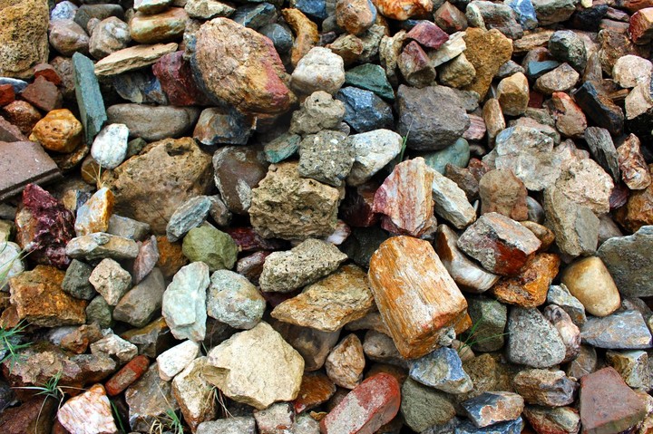 Colorful rocks