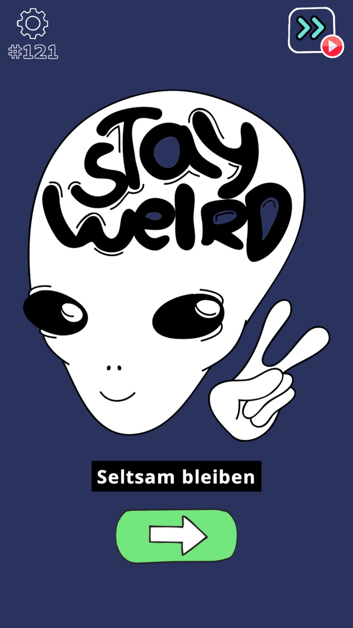 Ich sag nur seltsam bleiben ✌️?