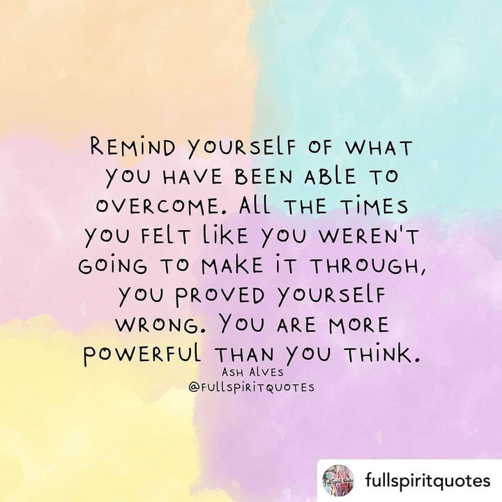 overcoming