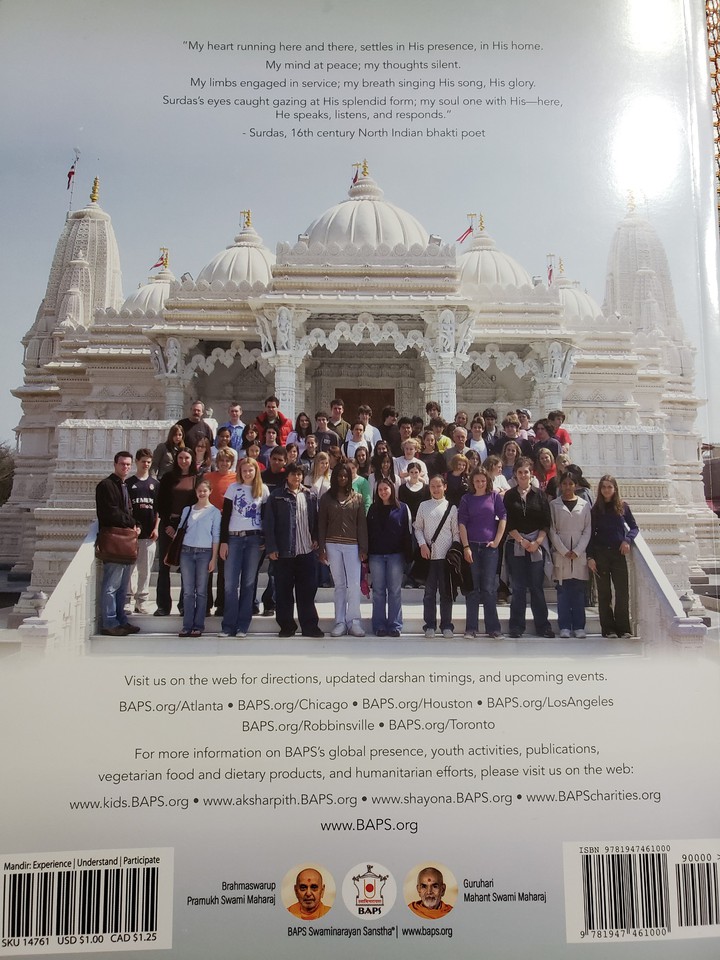 pamphlet from visit