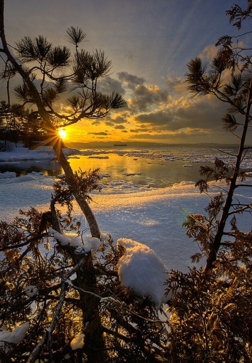 winter at the seaside