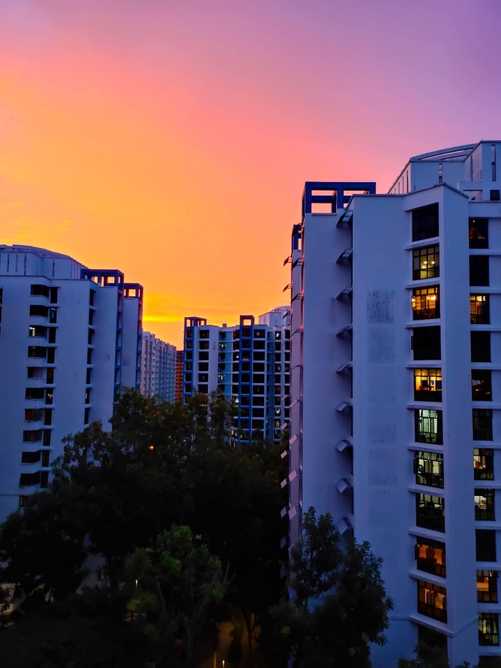 so beautiful sunset #nofilter