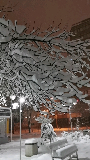 snow in March