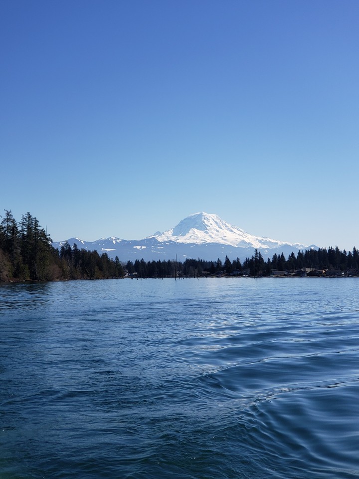 lake near Mt. Rainier