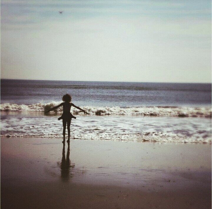 beach girl
