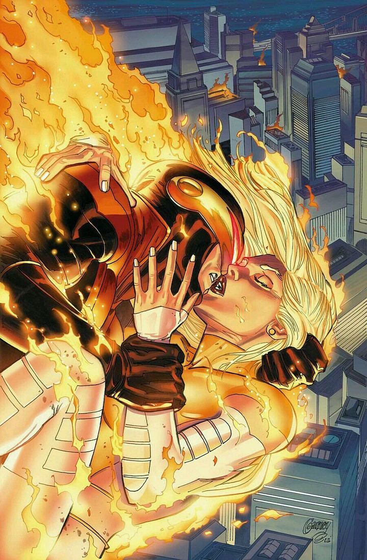 Cyclops and Emma Frost