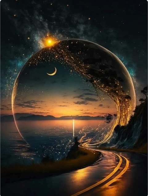astronomy, moonlight Hintergrundbilder
