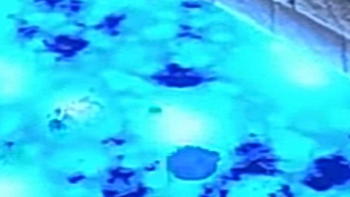 Blaue Lava