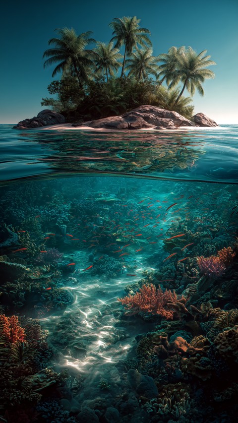 sfondi lagoon, tropics