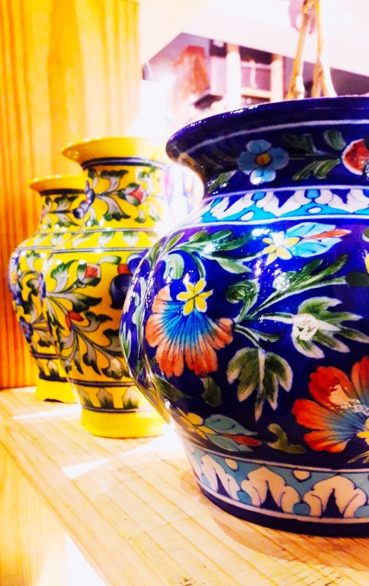 artistic pot