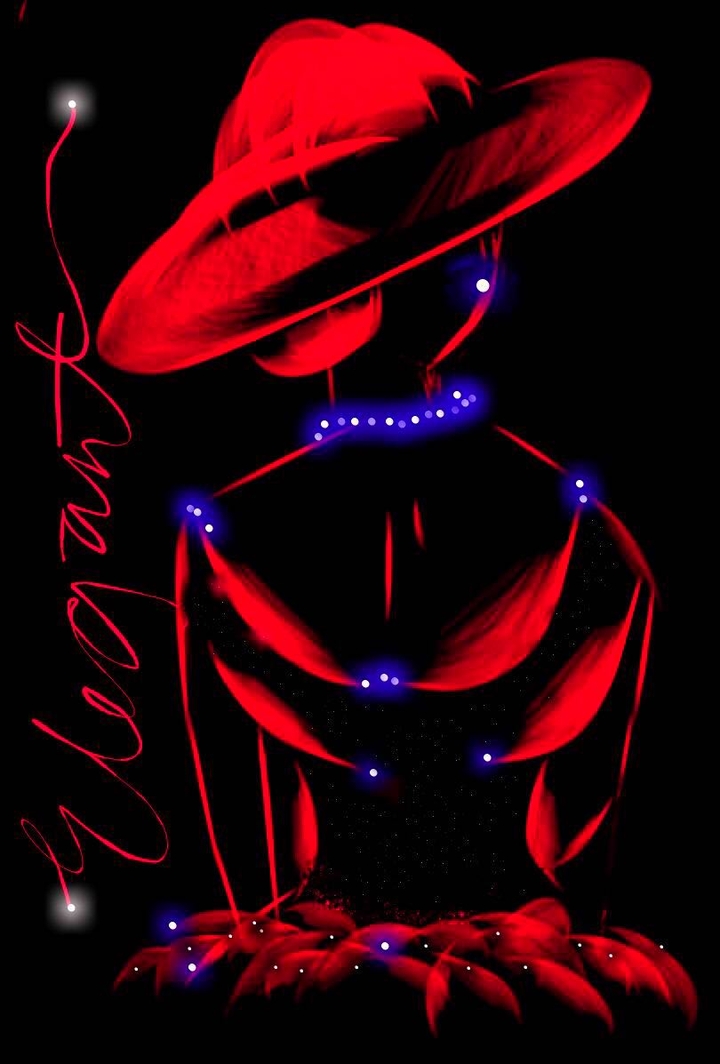 neon red,,, Elegant