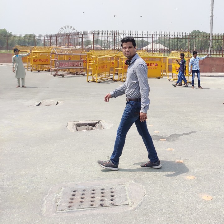 Walking pose