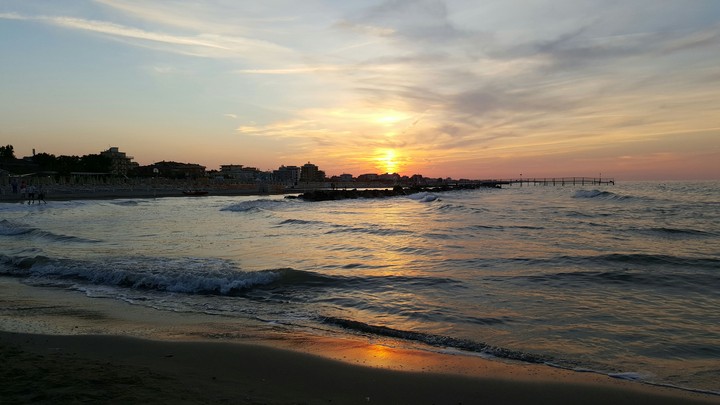 The Rimini sea