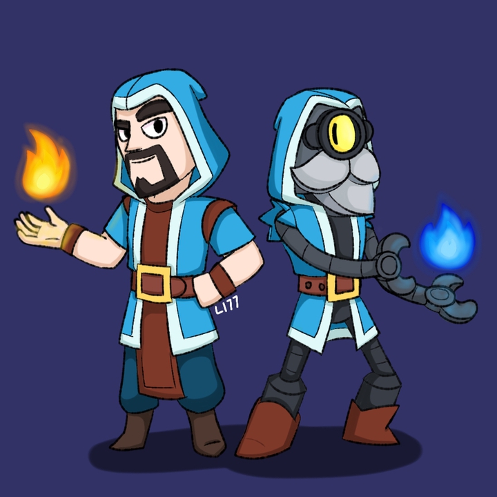 The two Wizards...