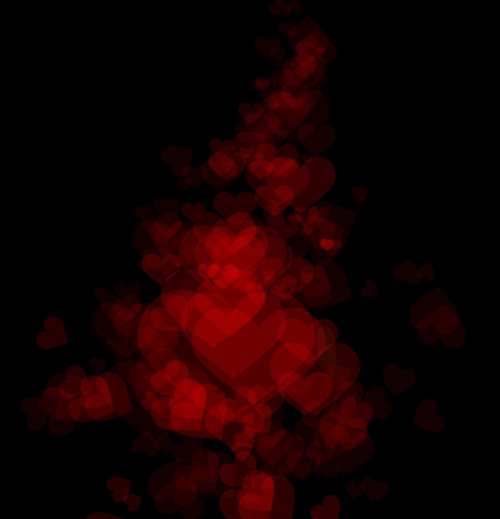 Hearts Background