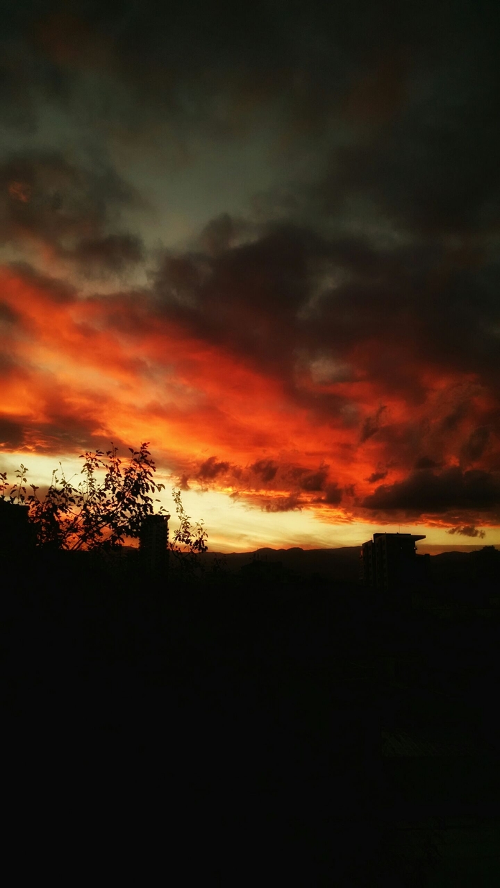 Atardecer en Mendoza