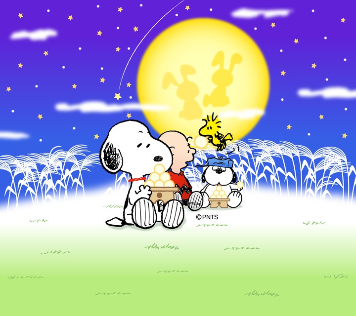Viewing the Autumn Harvest Moon