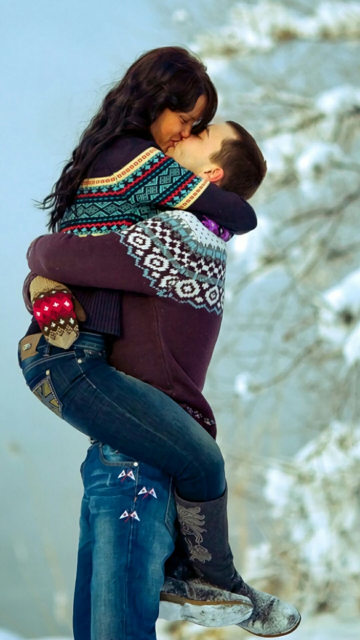 Couple Kissing