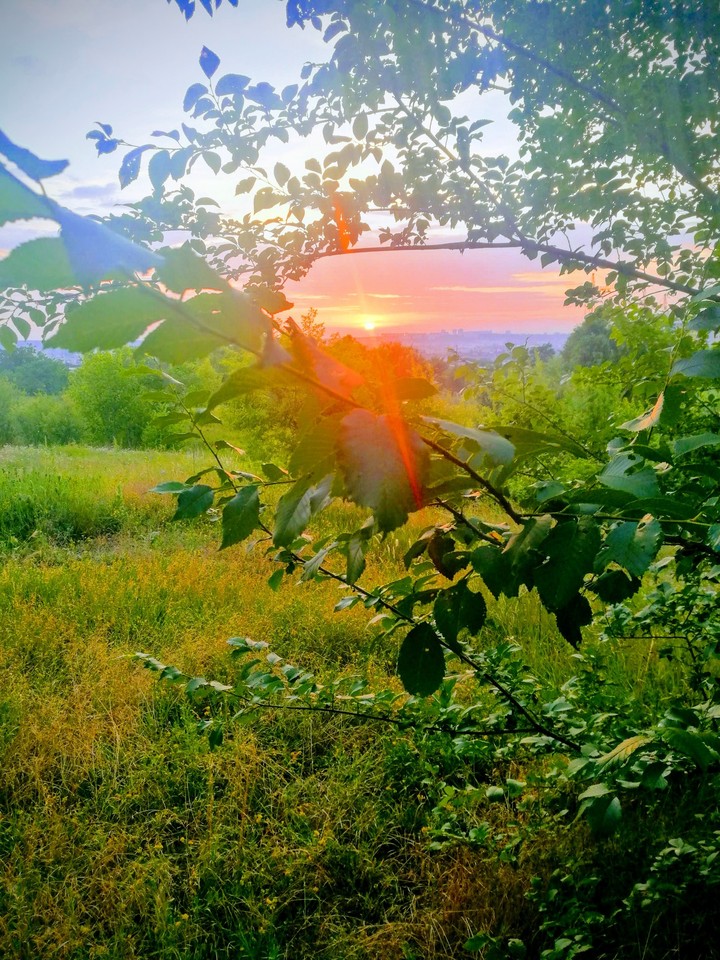 закат