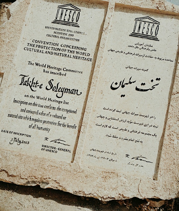 The Archaeological Site of Takht-e Soleyman