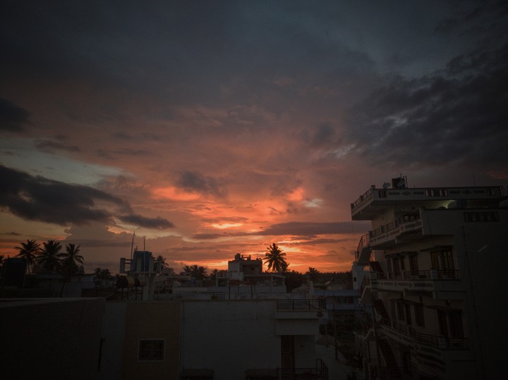 Sunset @Holenarasipur