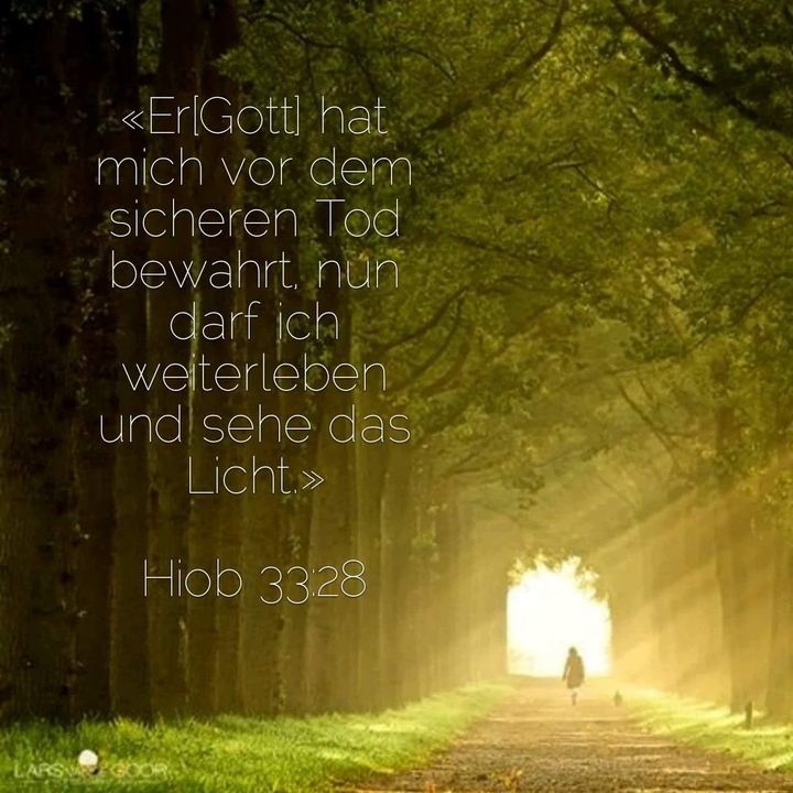 Nur Gott rettet!
