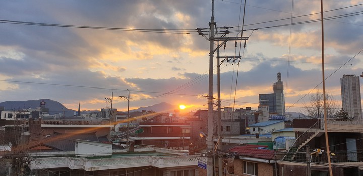석양