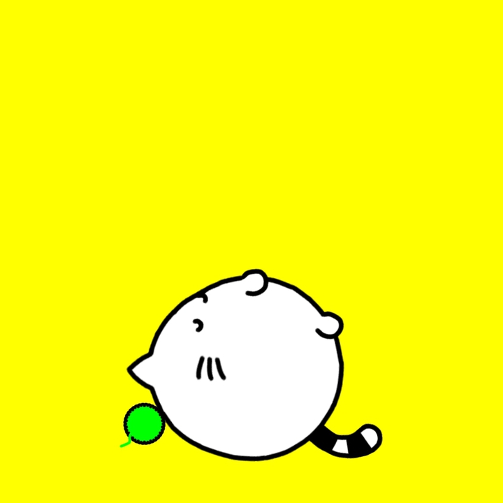 자고 있는 몽냥이