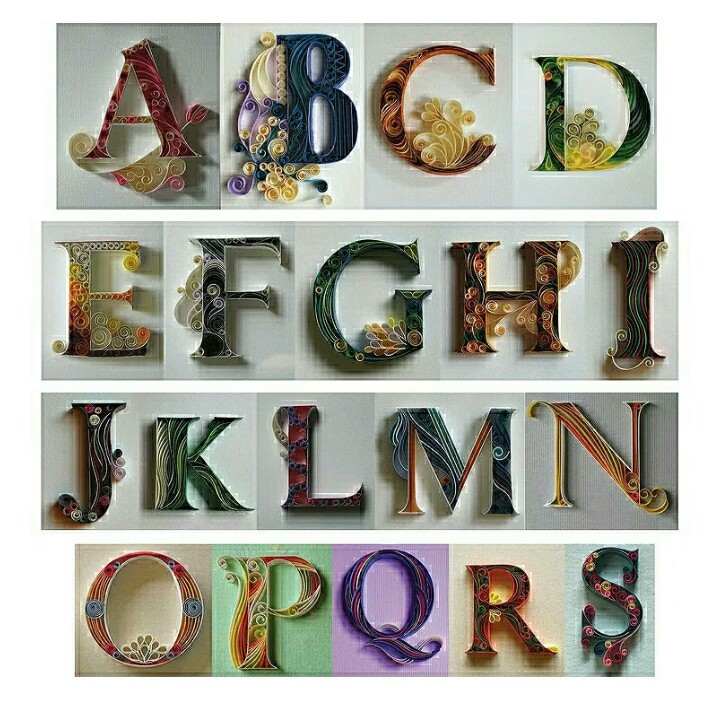 Alphabet design