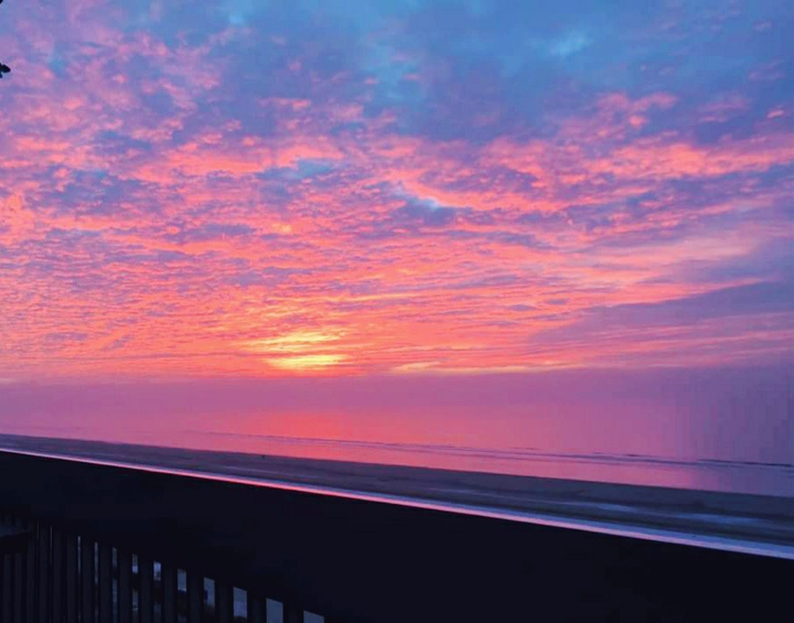 Sunset at the Ocean