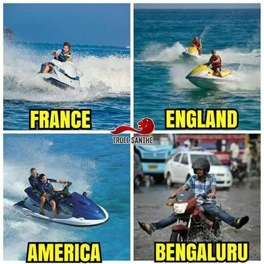 Rain , Funny, Bangalore , Bengaluru , India