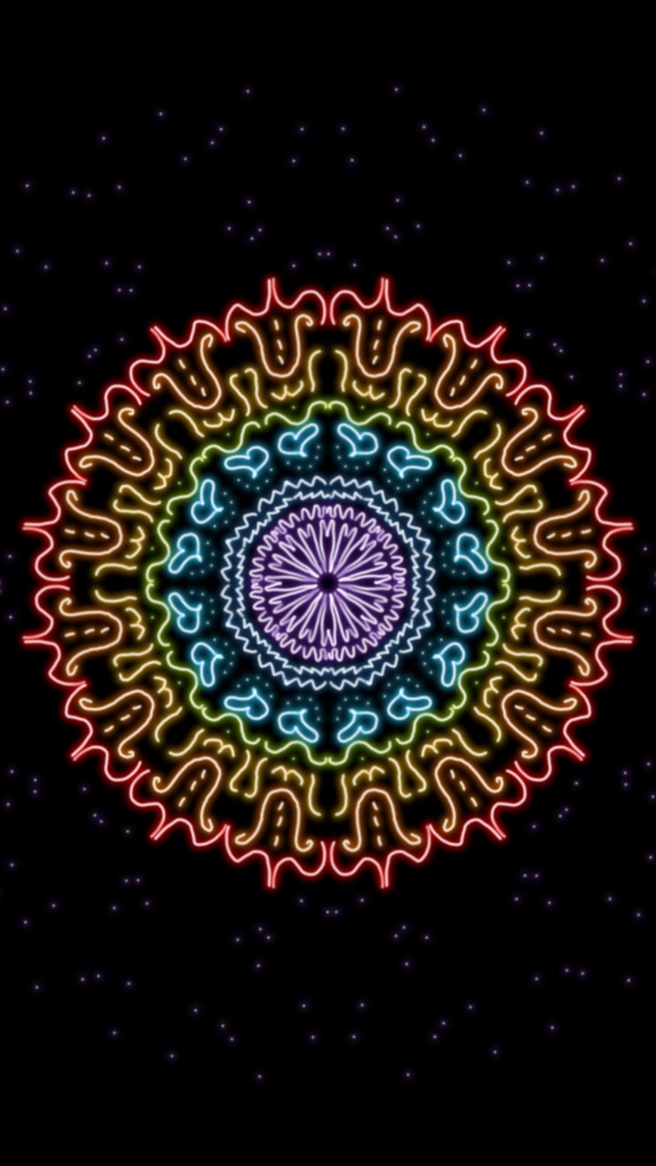 Neon rainbow