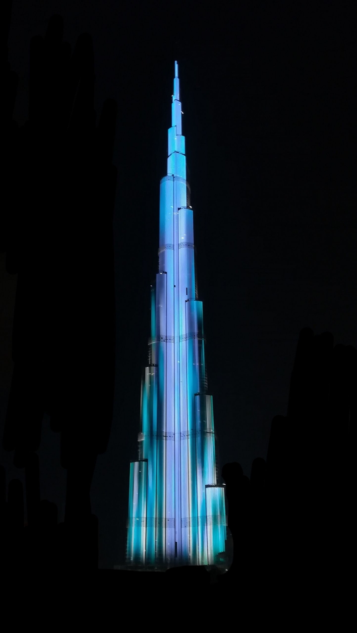 Burj Khalifa #lightup