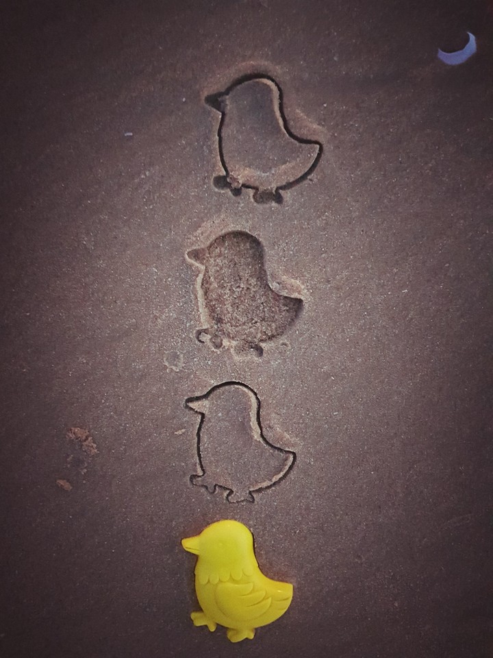 beach duckling #sandart #beach