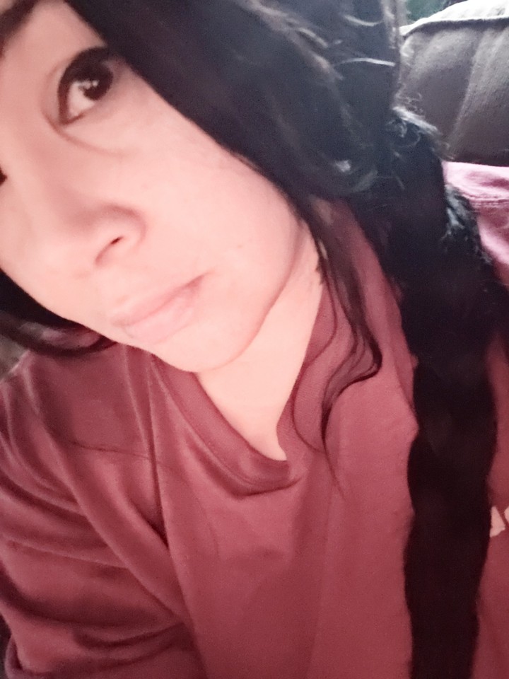 rainy day selfie