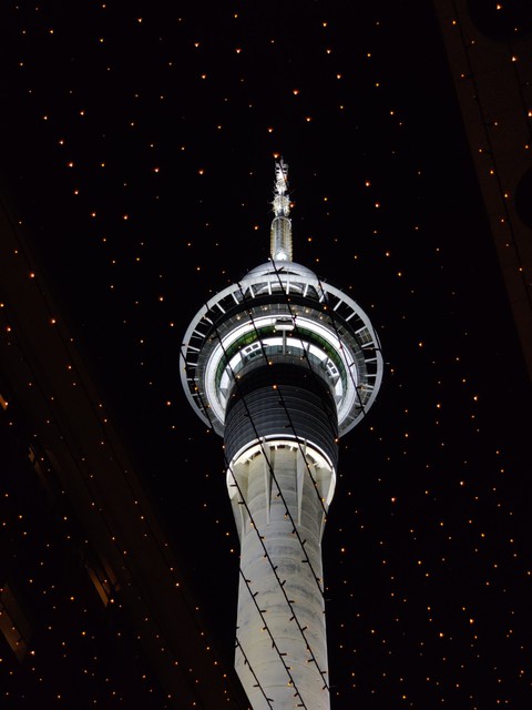 Skytower in Glitters