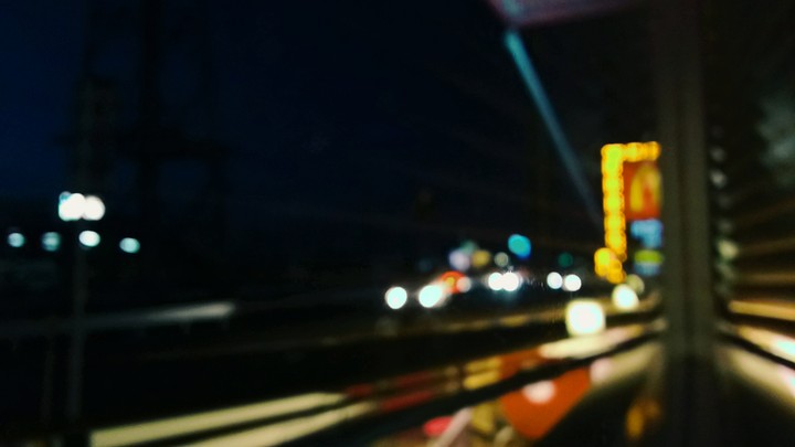 rainy night