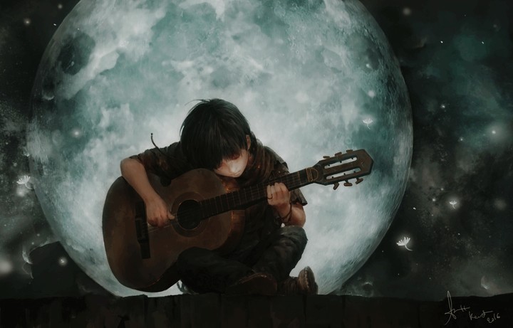 You are the moon