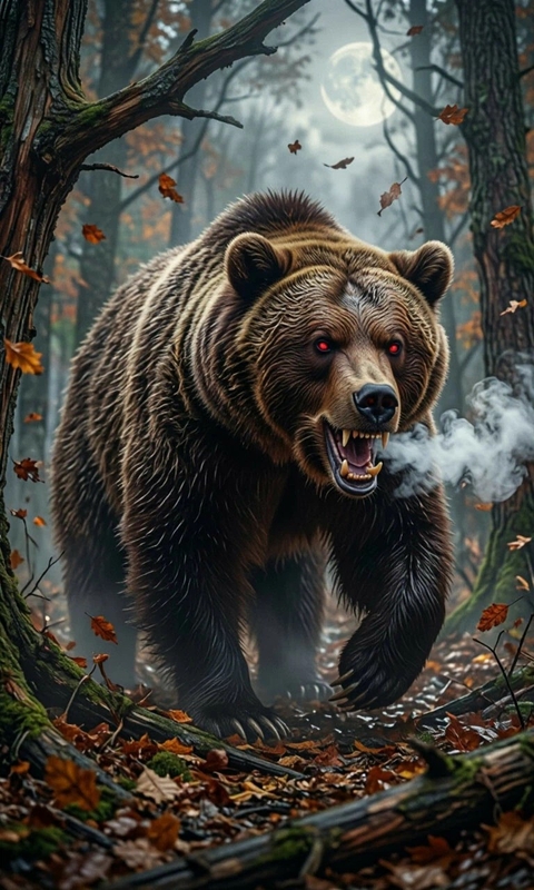 A terrible beast. Страашшный зверь