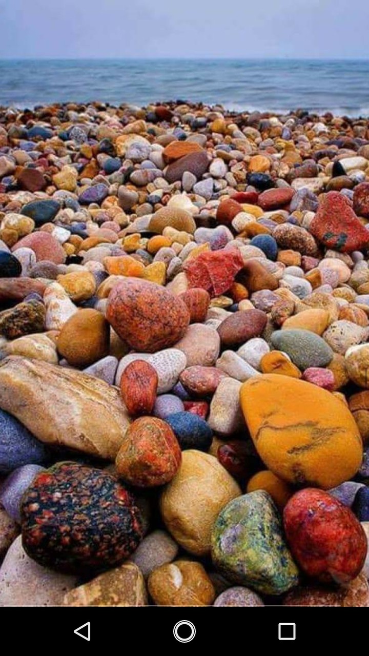 colored stones