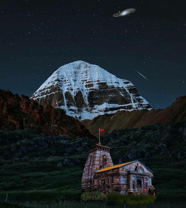 Kailasa Moutain everything lies under inner peace