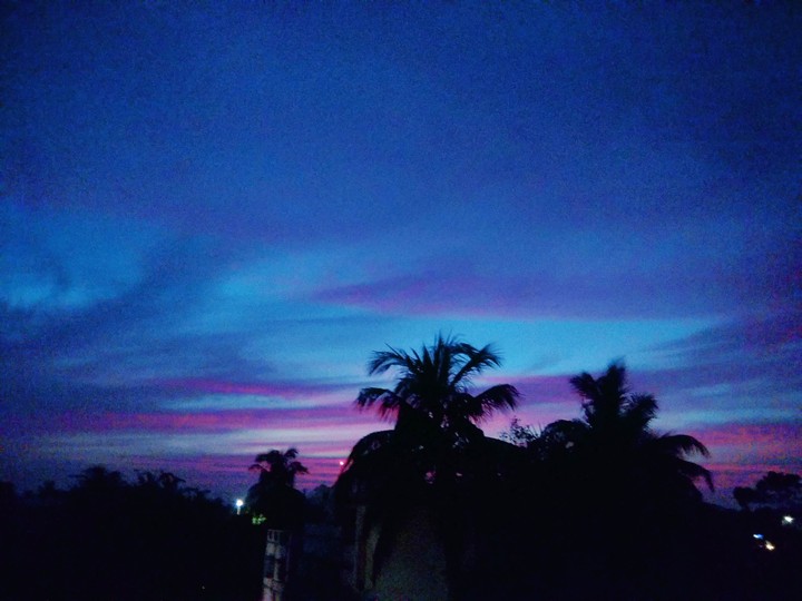 blue sky
