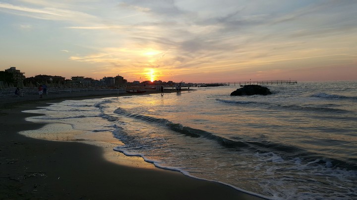 The Rimini sea