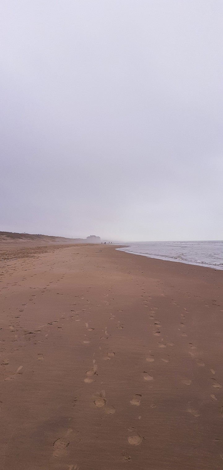 Mysterious northern beach