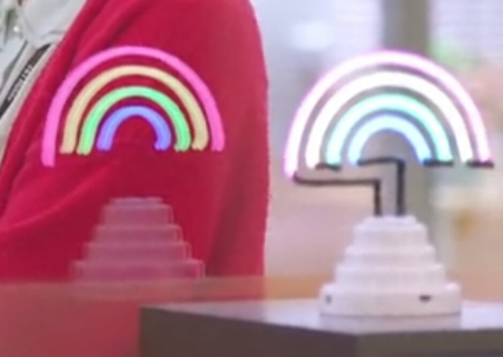 Rainbow lamp