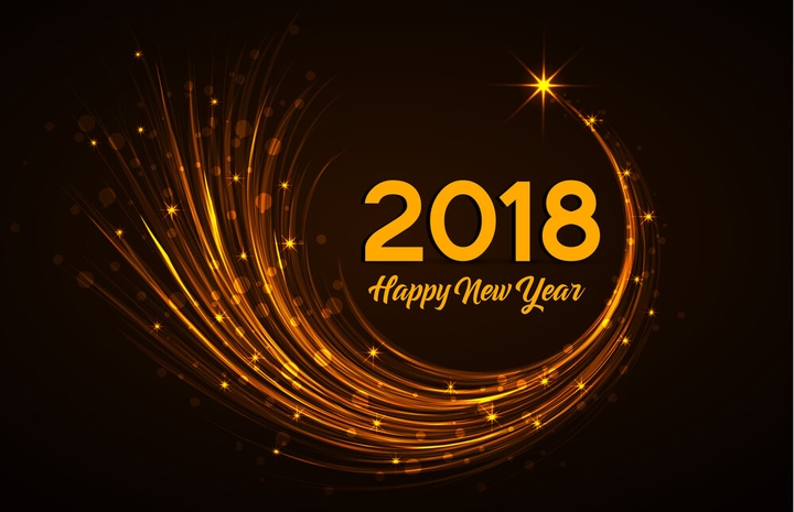 happy New year 2018