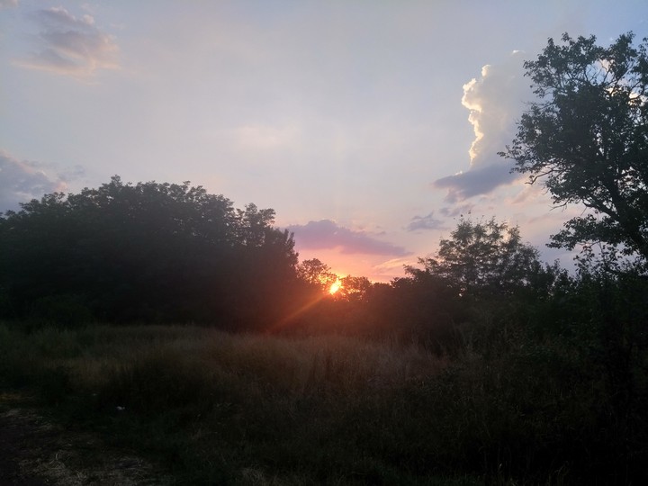 закат